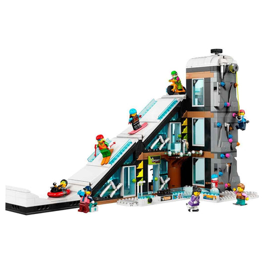 LEGO 60366 Ski and Climbing Center (1,054 Pieces)