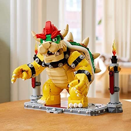 Lego Super Mario The Mighty Bowser 71411 Building Toy Set; Collectible Gift for Adult Fans (2,807 Pieces)