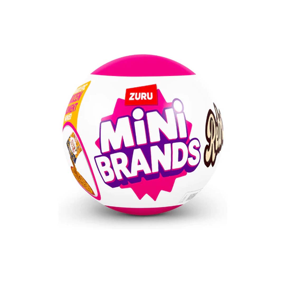 ZURU 5 Surprise Mini Brands Retro Series 1