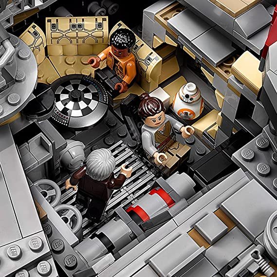 LEGO Star Wars Ultimate Millennium Falcon 75192 Expert Building Kit and Starship Model, Best Gift and Movie Collectible for Adults (7541 Pieces)