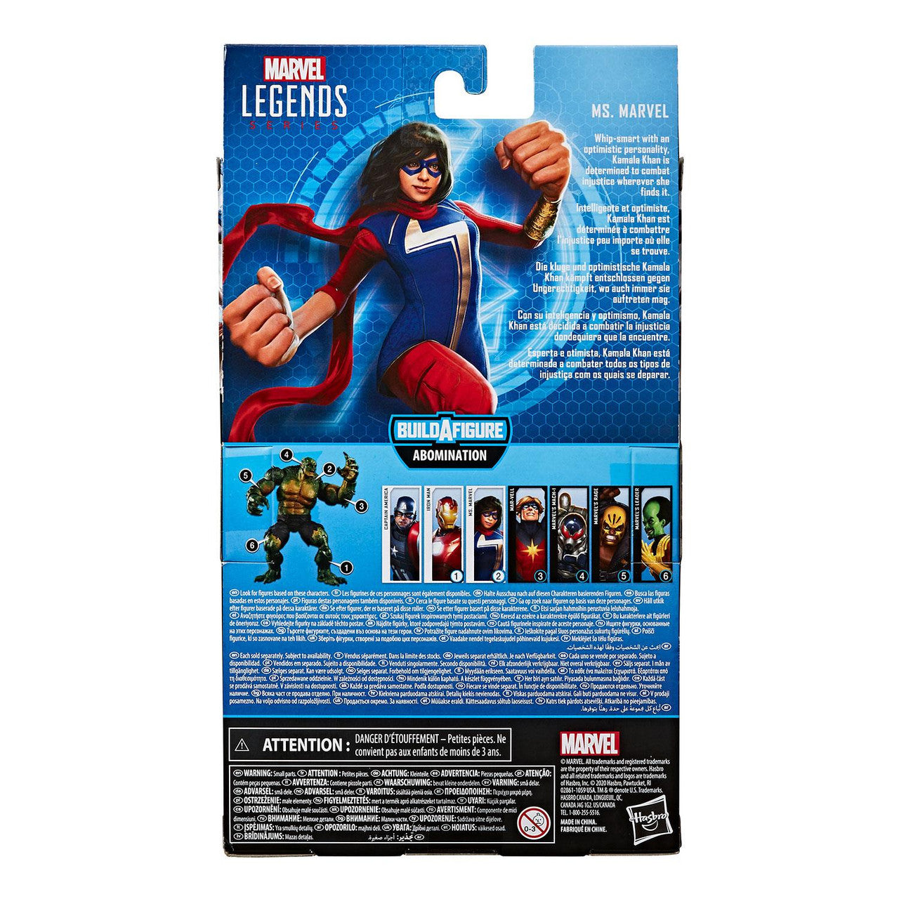 Marvel Legends Gamerverse Series MS. MARVEL 6-Inch Action Figure