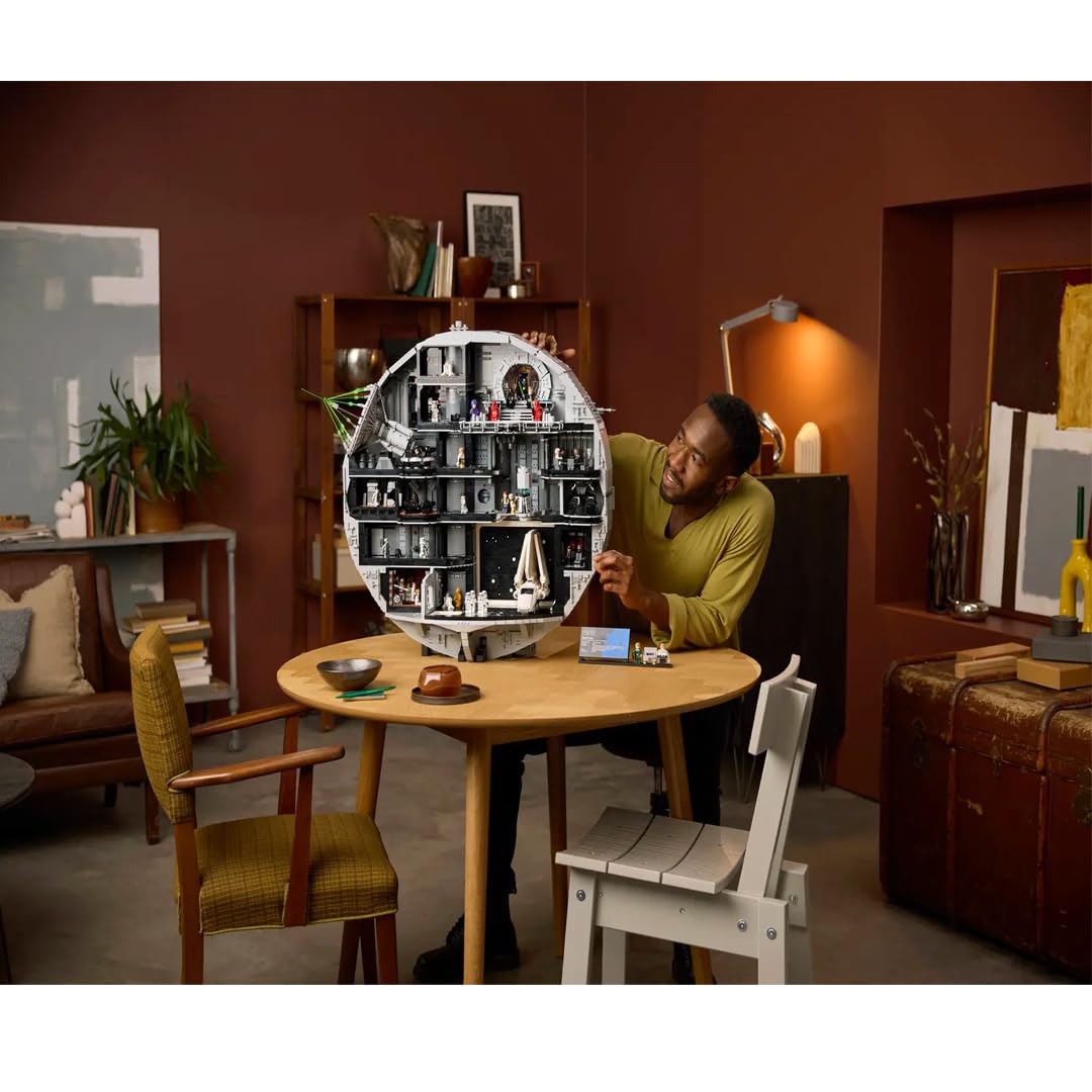 LEGO 75419 UCS Death Star – 9,023 Pieces, 40 Minifigures, Ultimate Collector Series, Star Wars 2025