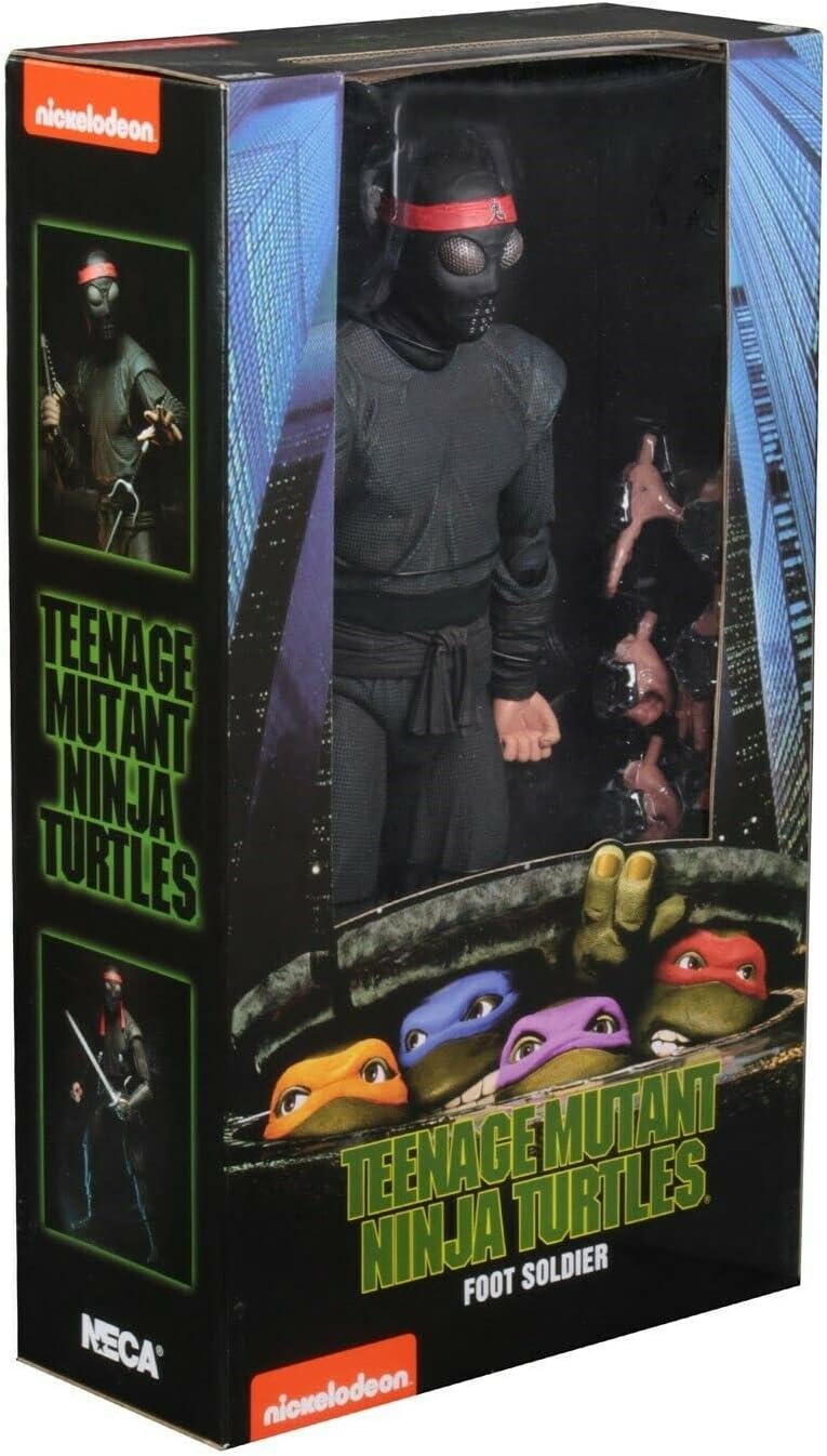 NECA – Teenage Mutant Ninja Turtles (1990 Movie) – 1/4 Scale Action Figure – Foot Clan Soldier