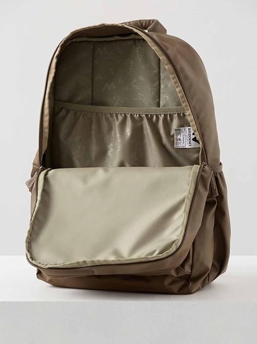 Wildcraft Evo 42L Rainproof Laptop & School Bags (12961) – Coated Brown, Spacious & Durable for Work, Travel & College