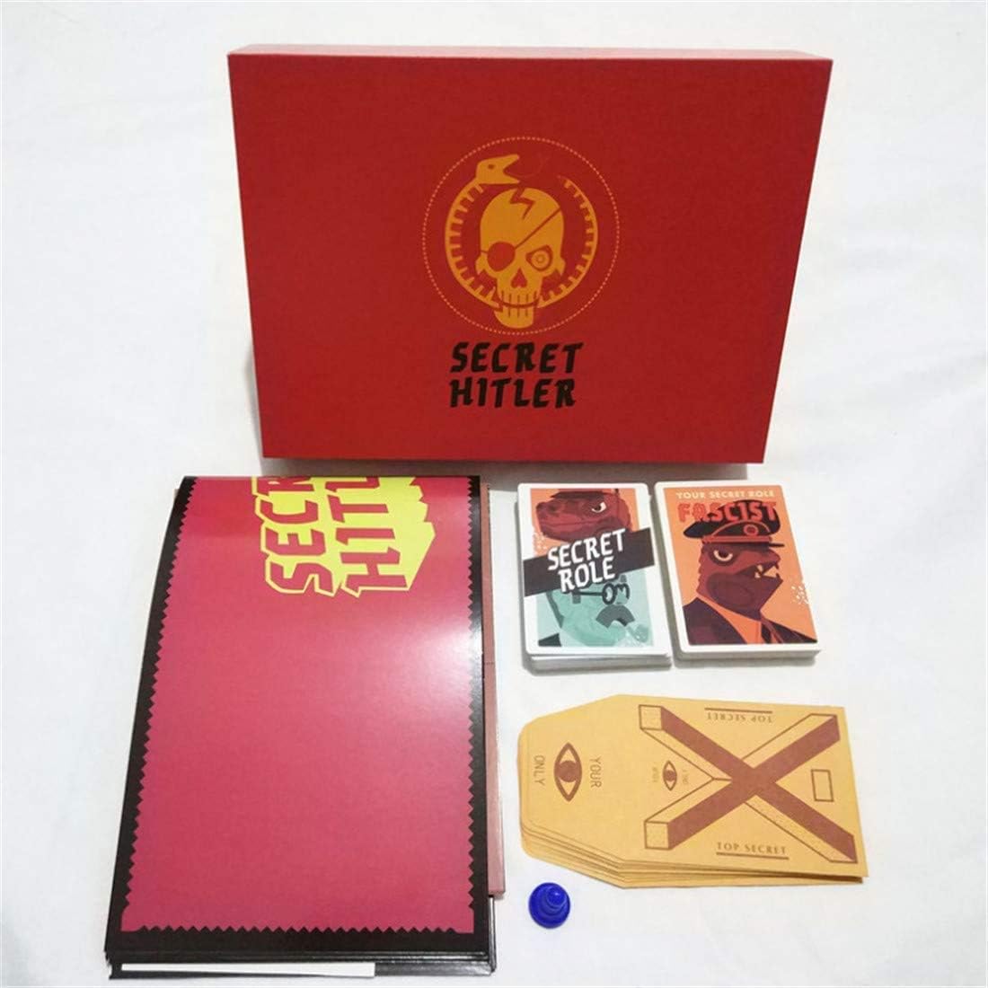 Secret Hitler Board Game Red Box