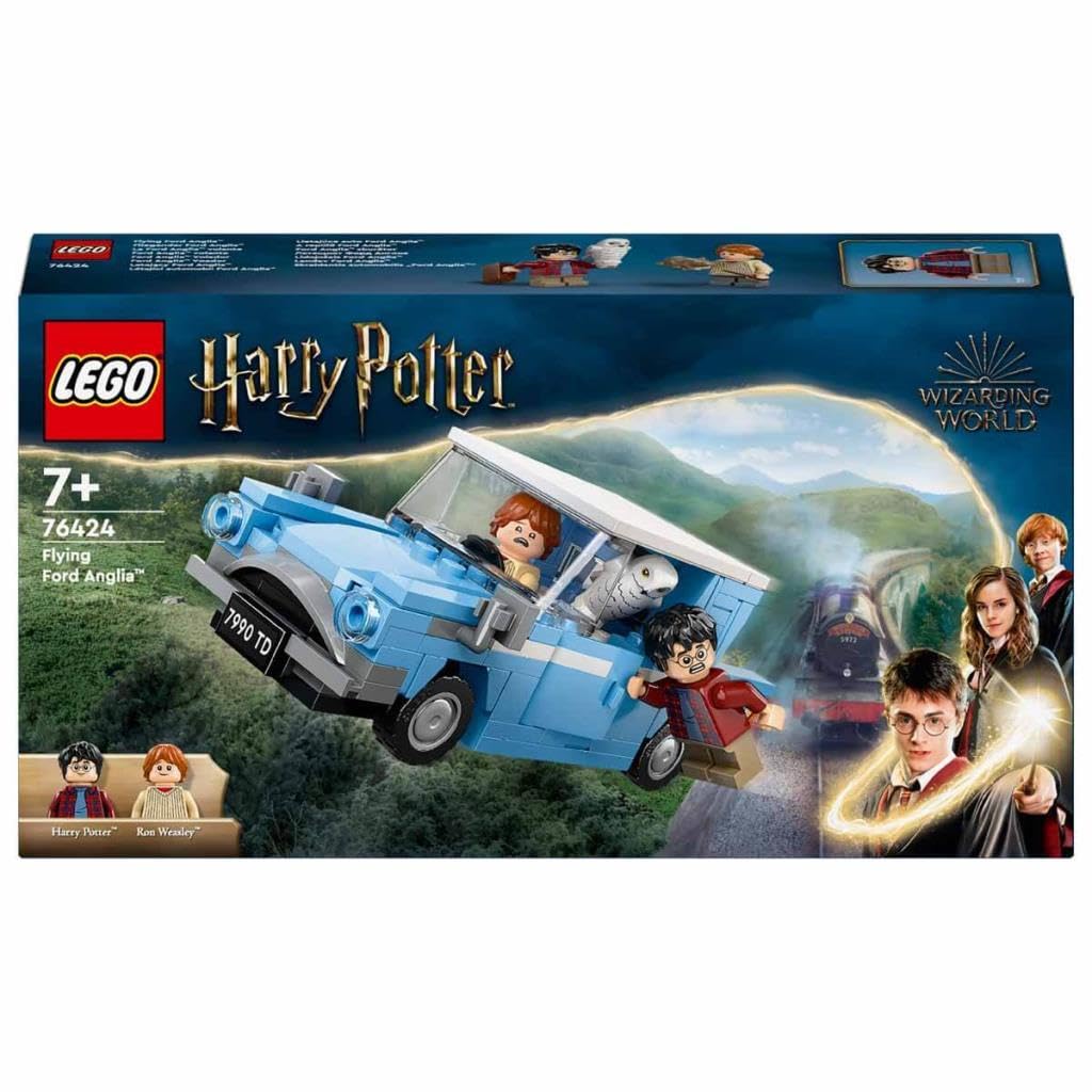 (Damage Box) LEGO 76424 Harry Potter Flying Ford Anglia Car (165 Pieces)