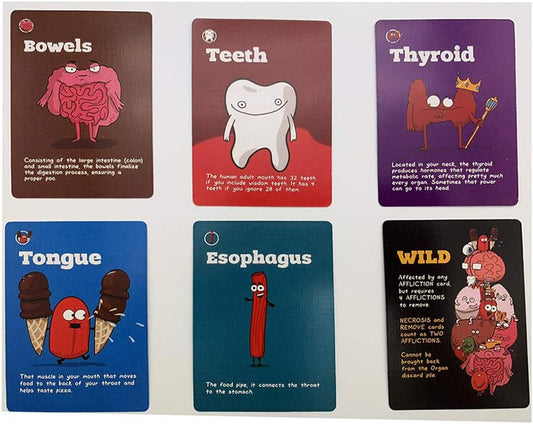 Organ Attack : Human Organ Attack Card Game