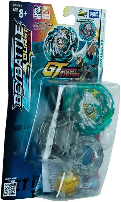 BeyBattle Burst Takara Tomy-BeyBlade- Season 4 Starter Heaven Pegasus P5
