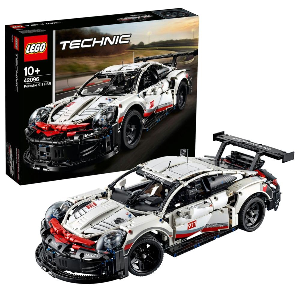 LEGO Technic Porsche 911 RSR 42096 building set – 1580-piece multicolor model car for kids