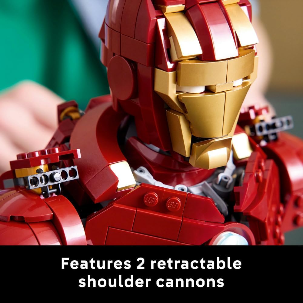 LEGO 76327 Marvel Iron Man MK4 Bust Building Set (436 Pieces)