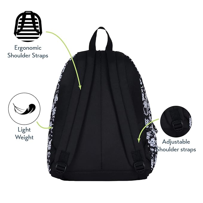 Genie Tribe Royal Casual Backpack | Stylish, Lightweight & Spacious for Everyday Use
