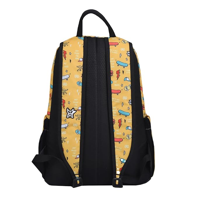 Arctic Fox Bitsy Skate Yellow 21 Liters School Backpack for Boys and Girls
