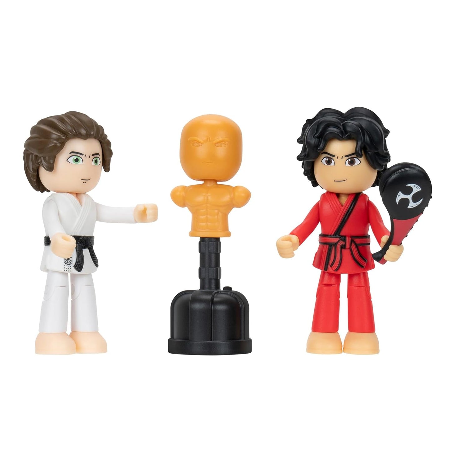 DevSeries Cobra Kai Ultimate Action figure: Diaz vs. Keene Game Pack – 2.75" Action Figures with Accessories & Exclusive Virtual Item
