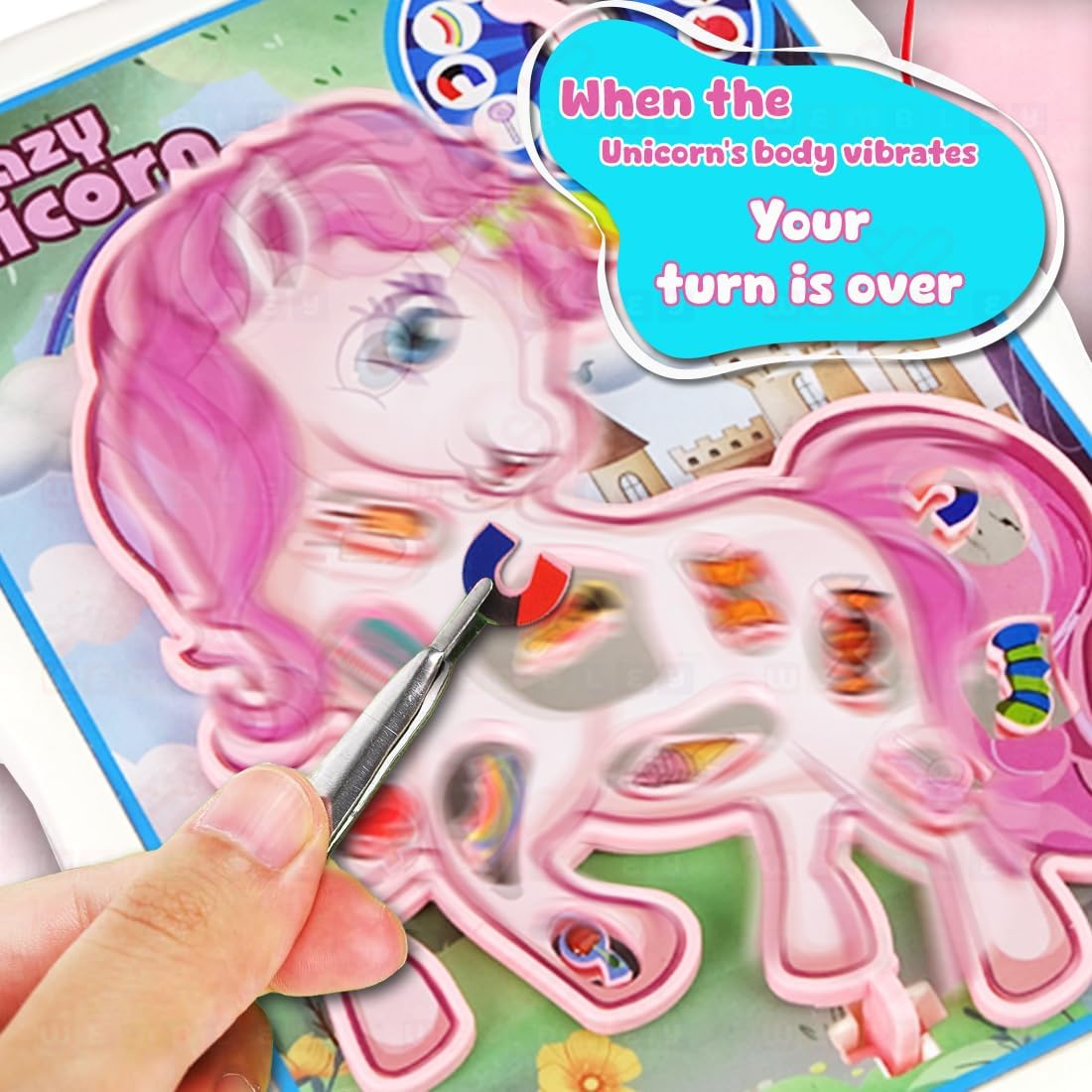 Crazy Unicorn Operation Board Game – Magical Electronic Fun for Kids Ages 4–12