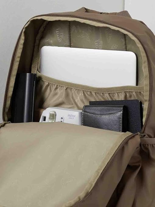 Wildcraft Evo 42L Rainproof Laptop & School Bags (12961) – Coated Brown, Spacious & Durable for Work, Travel & College