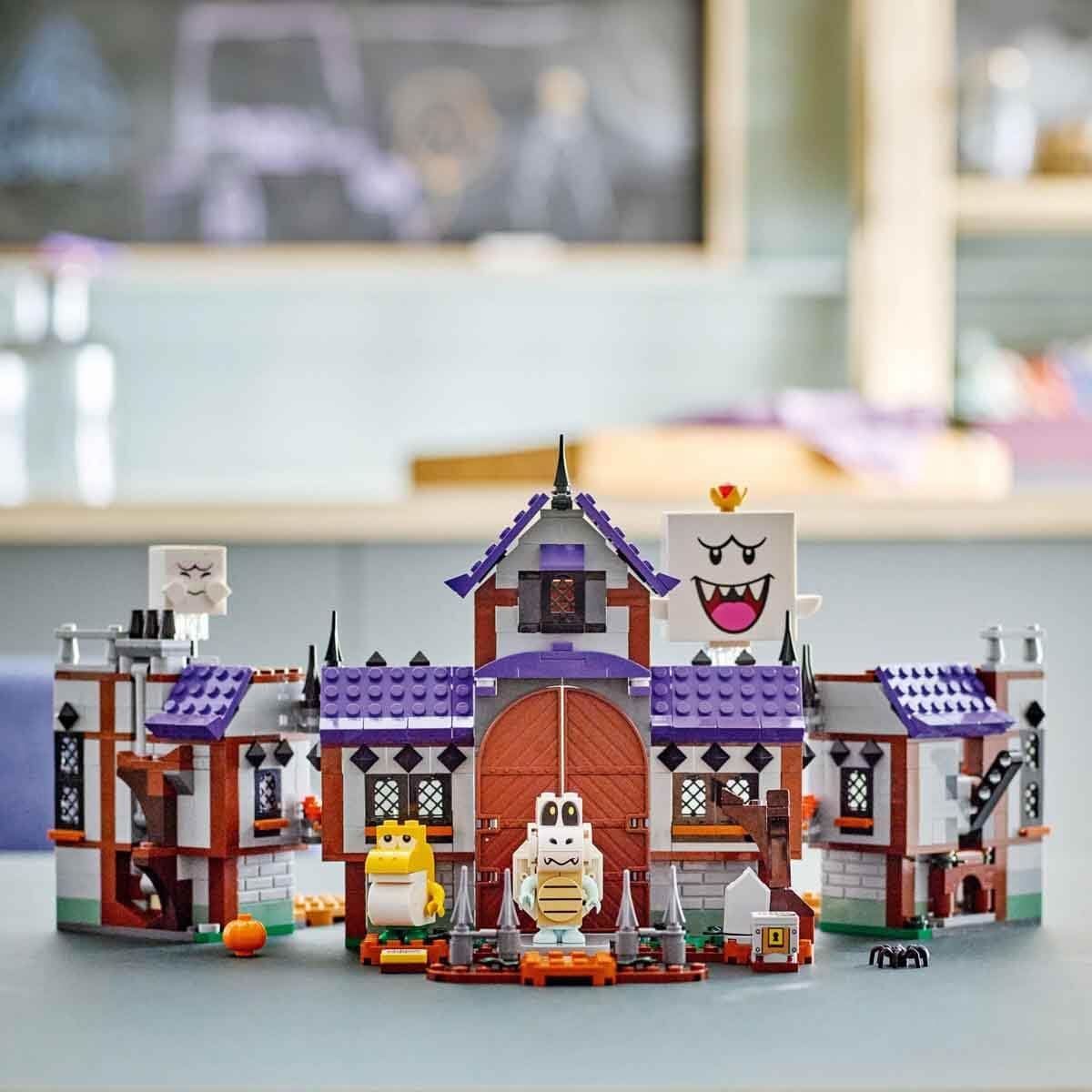 LEGO Super Mario Haunted King Boo's Villa – Ghostly Adventure House with Baby Yoshi & Spooky Characters! 71436