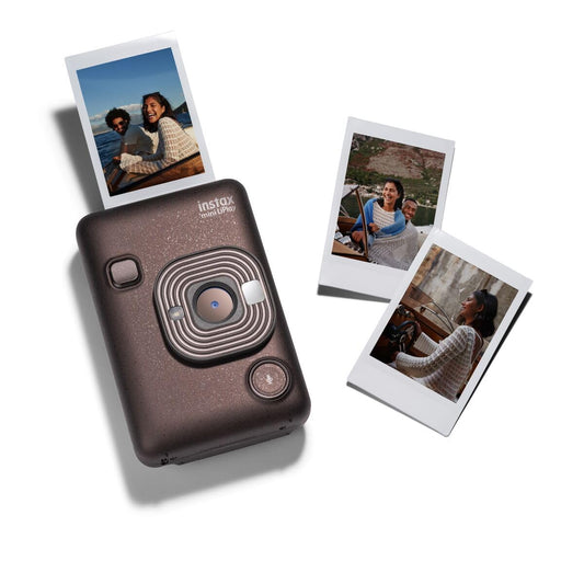 Instax Mini LiPlay Hybrid Instant Camera (Bronze)