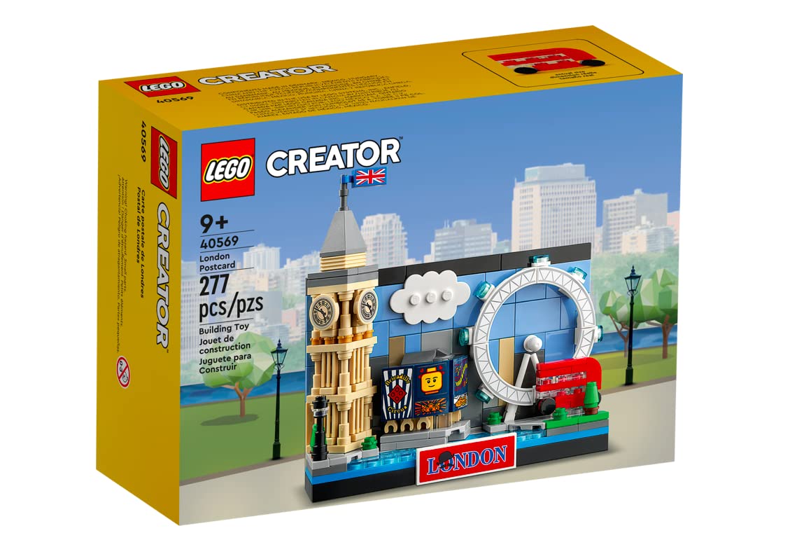 LEGO Creator 40569 London Postcard – 277-Piece Iconic London Display Set