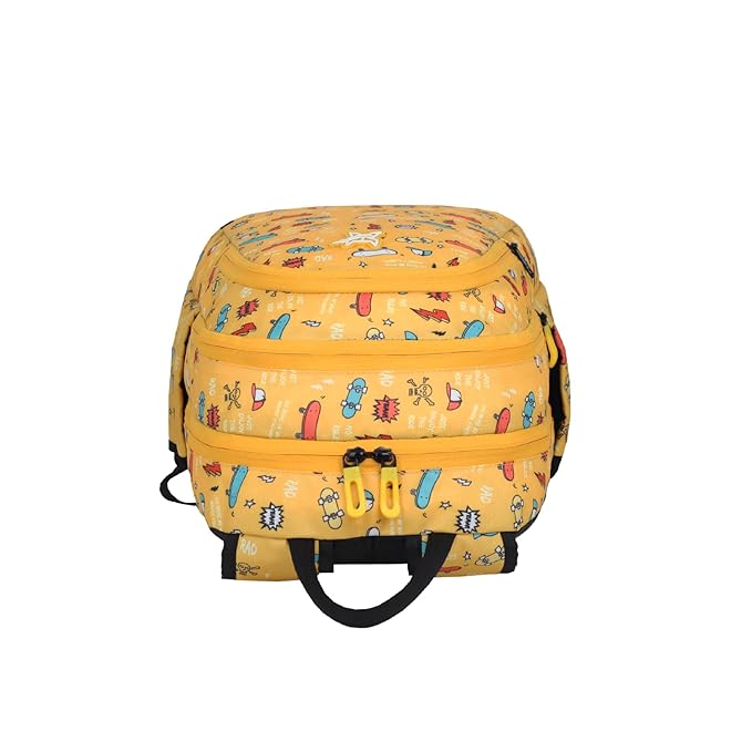 Arctic Fox Bitsy Skate Yellow 21 Liters School Backpack for Boys and Girls