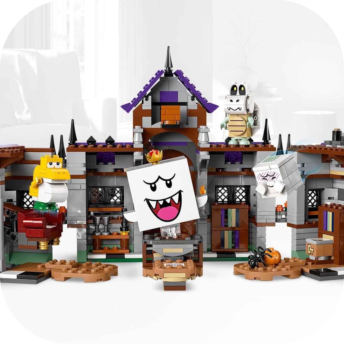 LEGO Super Mario Haunted King Boo's Villa – Ghostly Adventure House with Baby Yoshi & Spooky Characters! 71436