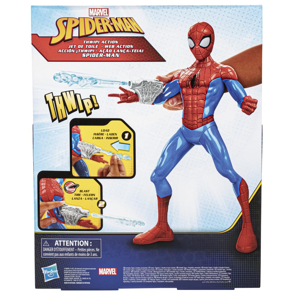 Marvel Spider-Man Thwip Action Figure 13-Inch