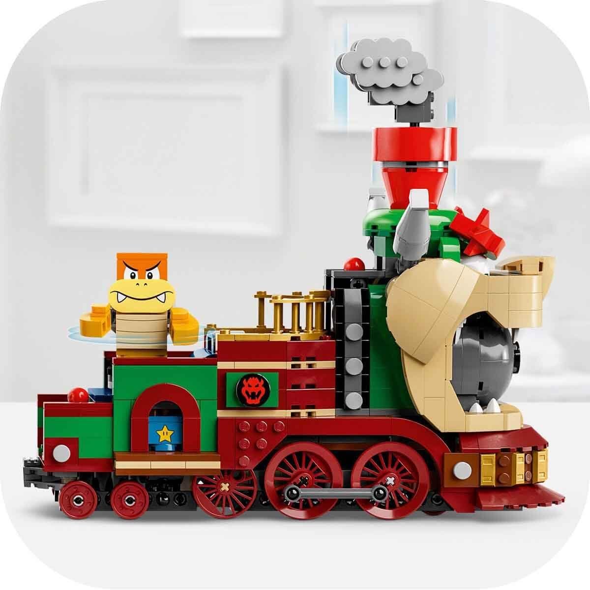 LEGO 71437 Super Mario Bowser Express Adventure Train – Build, Play & Collect with 6 Iconic Nintendo Characters!