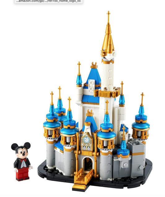 (Box Damage) LEGO Mini Disney Castle 50th Year Anniversary (40478)