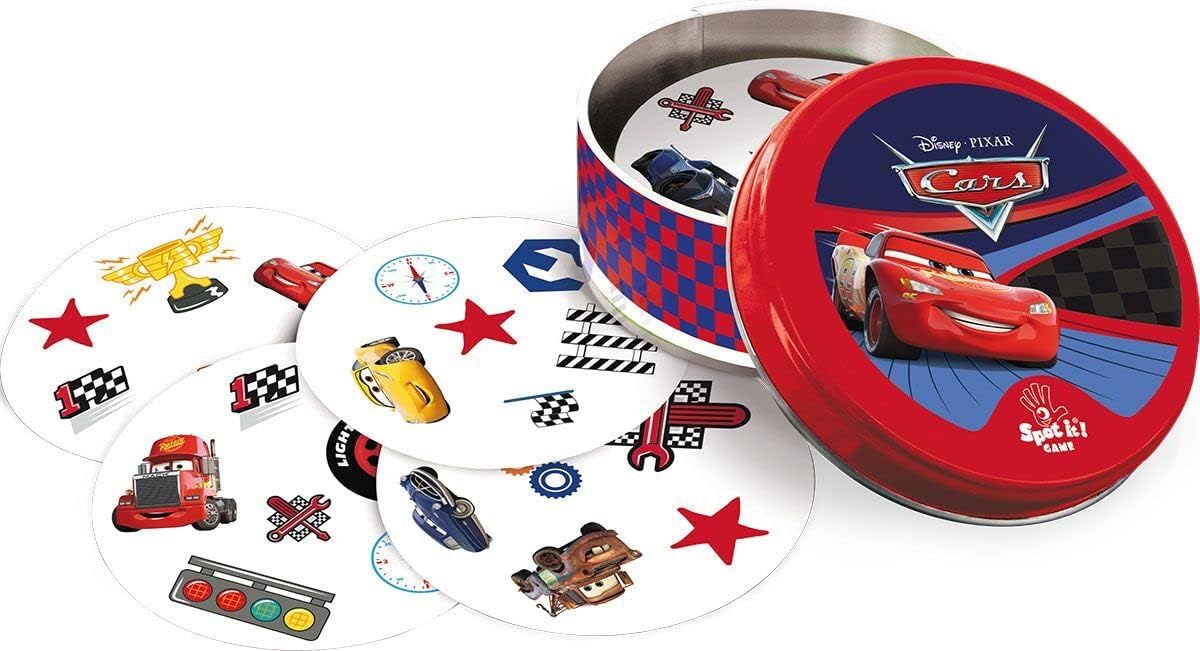 Spot It: Cars Fun Card Game for Kids and Adults