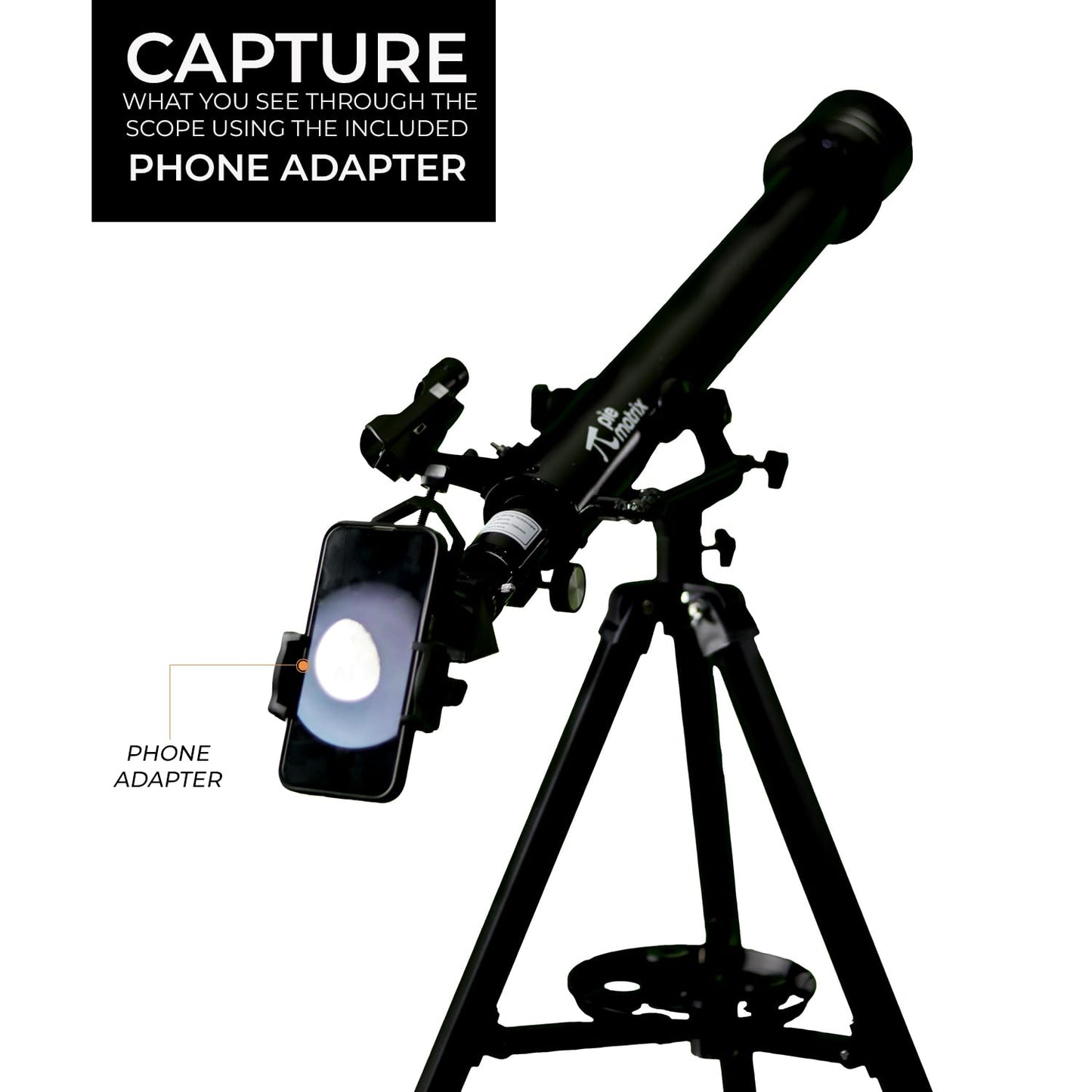 Phoenix 60700 Telescope – 175x Zoom for Stunning Moon & Planet Views