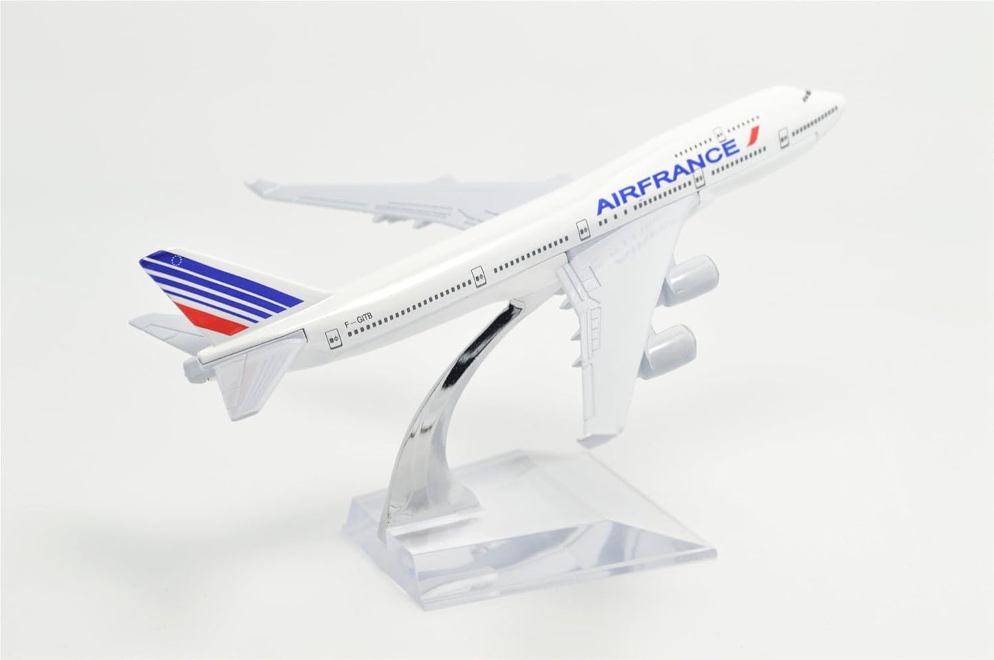 Collectible 1:400 Scale Aircraft Models Airplane - Air France B747-400 (16 cm)