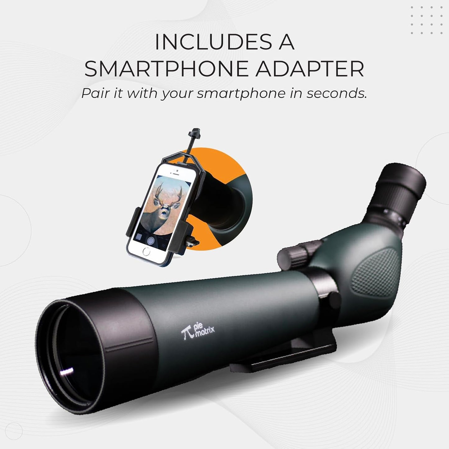 Sight Master 20-60x80 HD Spotting Scope – Zoom, Shoot & Explore Nature in Ultra Clarity