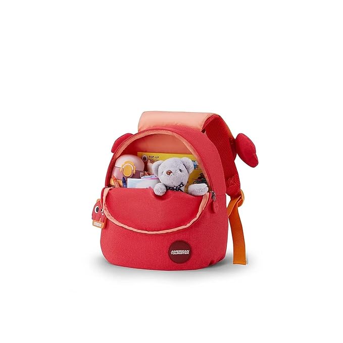 American Tourister Coodle 3.0 Backpack 01 – Craby Orange | Stylish & Spacious