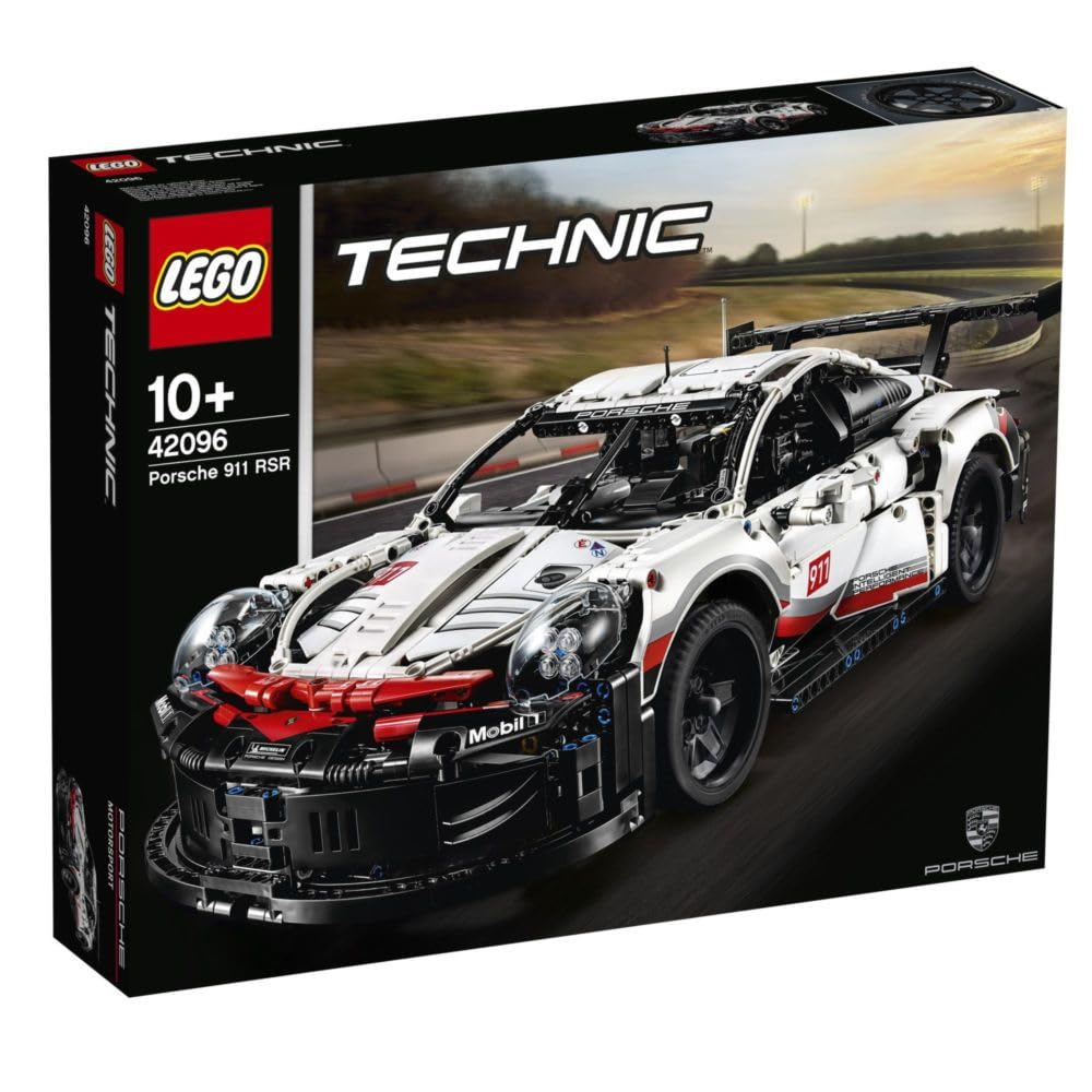 LEGO 42096 Technic Porsche 911 Rsr Building Blocks For Kids (1580 Pcs) ,Multicolor