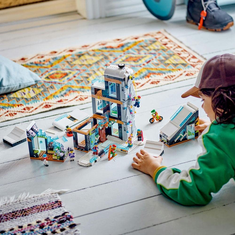 LEGO 60366 Ski and Climbing Center (1,054 Pieces)