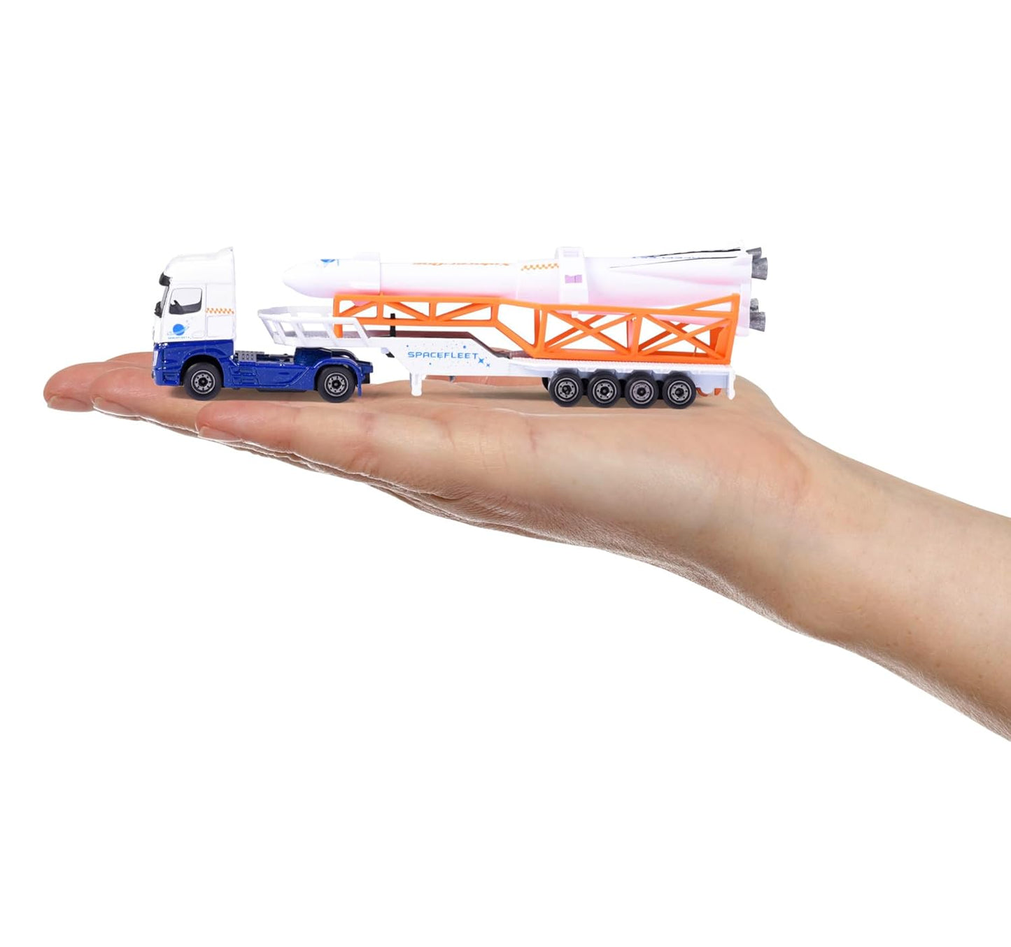 Majorette Transporter Trucks Single Pack – Multicolor Die-Cast Vehicle Set