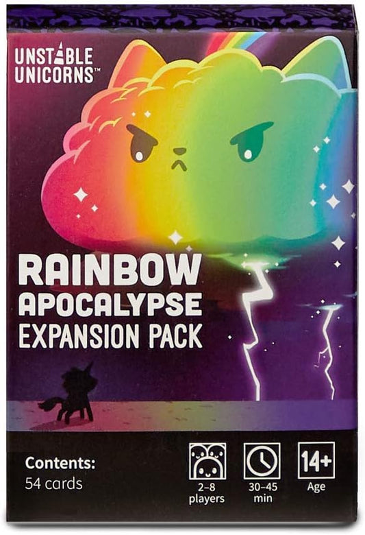 Unstable Unicorns Rainbow Apocalypse Expansion Board Game