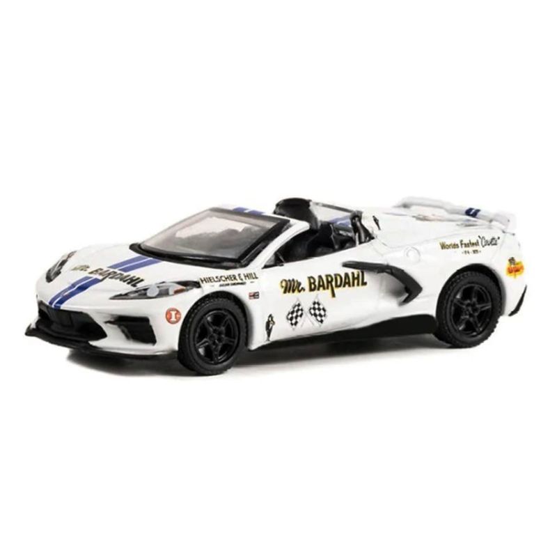 Greenlight Running on Empty – 2022 Chevrolet Corvette C8 Stingray Coupe (Bardahl Livery, Series 15) 1:64 Die-Cast Car