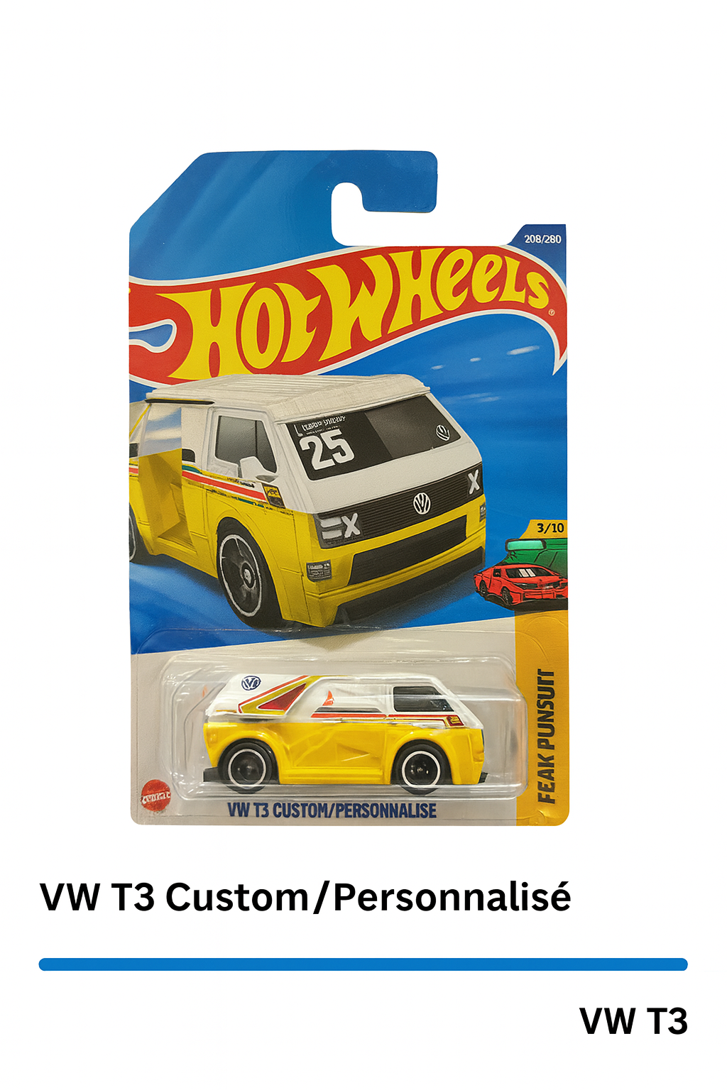 Hot Wheels VW T3 Custom – Peak Pursuit Series #200/250