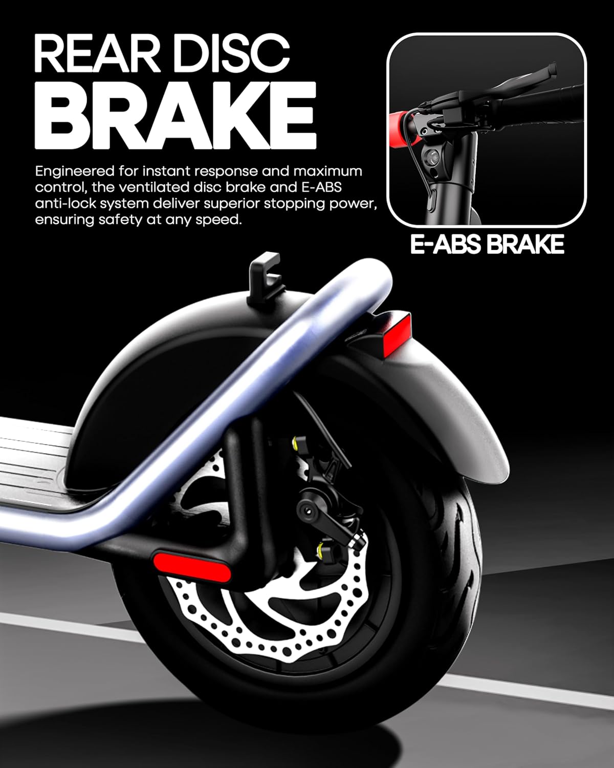 UBOARD X Pro Electric Scooter – 25Km Range, Fast Charging, Foldable E-Ride with LED Display & Dual Brakes (Black)