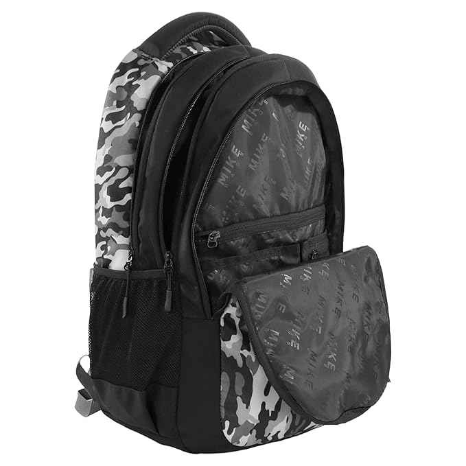 Mike Bags Juno Unisex School Bags For Toddlers – Compact & Cute Grey Backpack