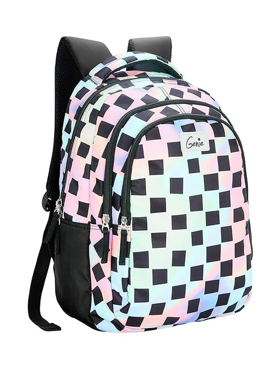 Genie Iridescence 17-Inch Casual Backpack – 27L | Stylish, Lightweight & Spacious