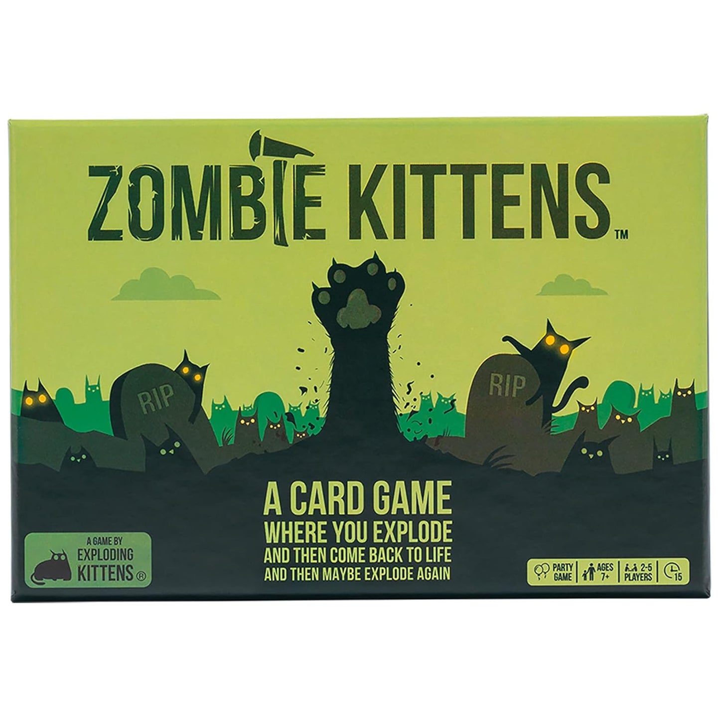 Exploding Kittens Zombie Kittens Card Game