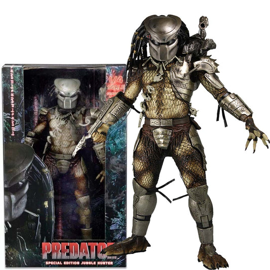 NECA – Predator (1987) – Jungle Hunter 1/4 Scale Action Figure with LED Lights