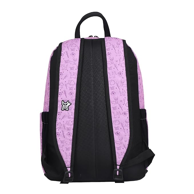 Arctic Fox Cuba Black 21 Liters School Backpack for Boys and Girls