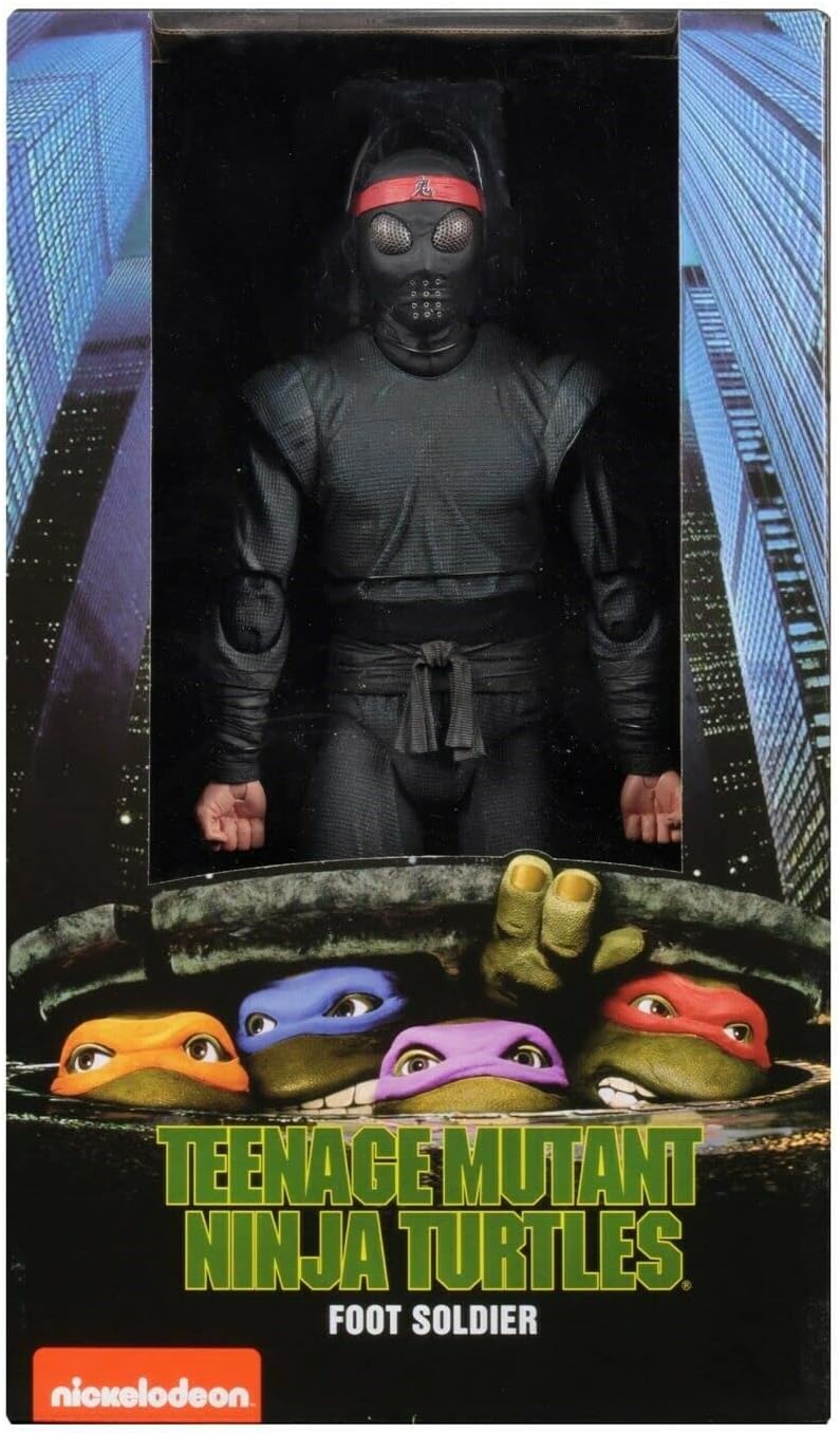 NECA – Teenage Mutant Ninja Turtles (1990 Movie) – 1/4 Scale Action Figure – Foot Clan Soldier