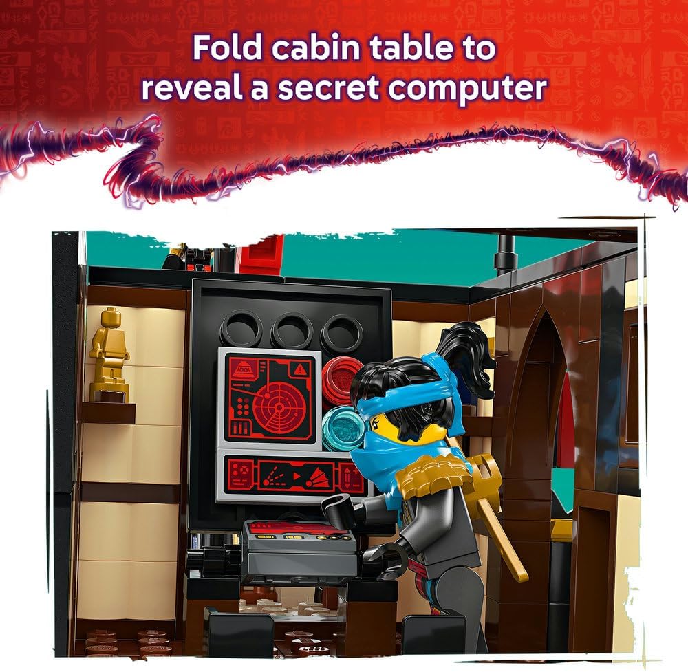 LEGO 71848 NINJAGO The Temple Bounty Building Set (2387 Pieces)