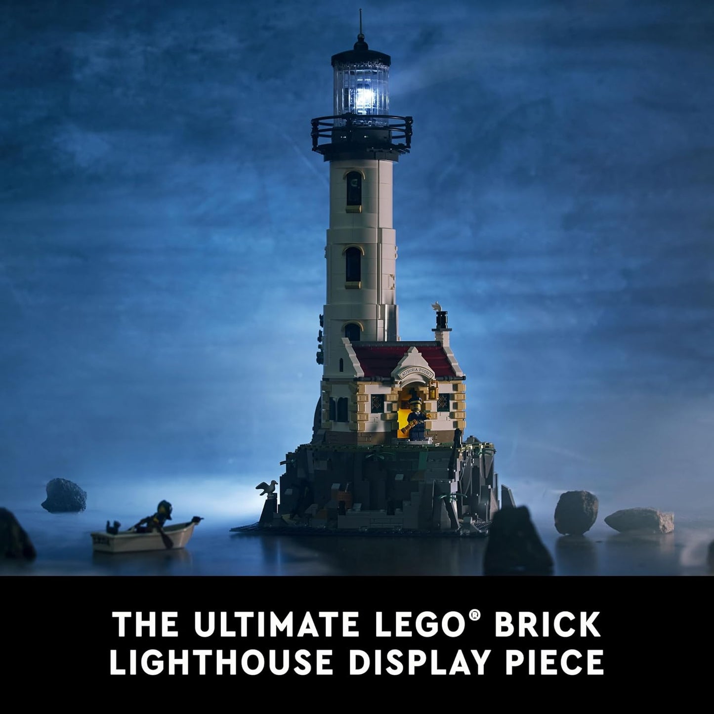 LEGO Ideas Motorised Lighthouse 21335 Building Kit for Adults (2,065 Pieces)