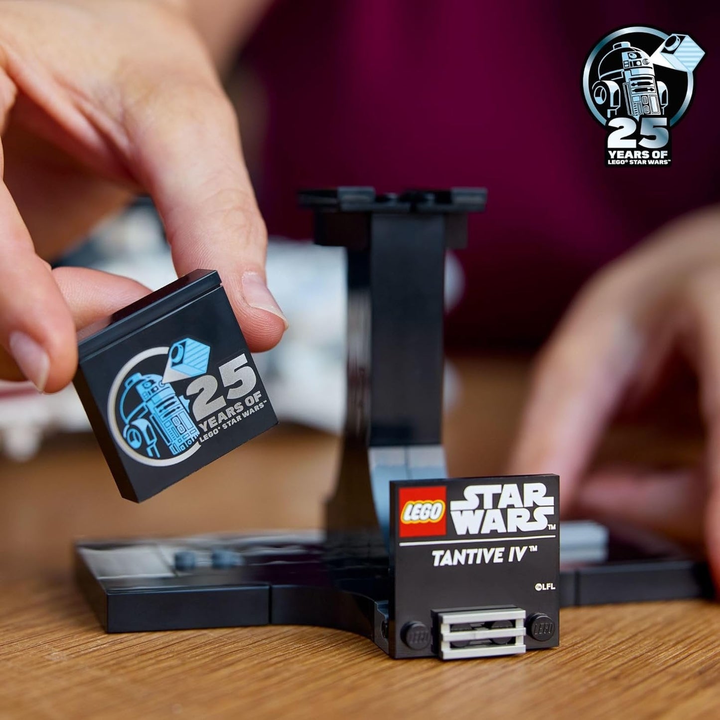 LEGO 75376 : A New Hope Tantive IV, Buildable 25th Anniversary Starship Model