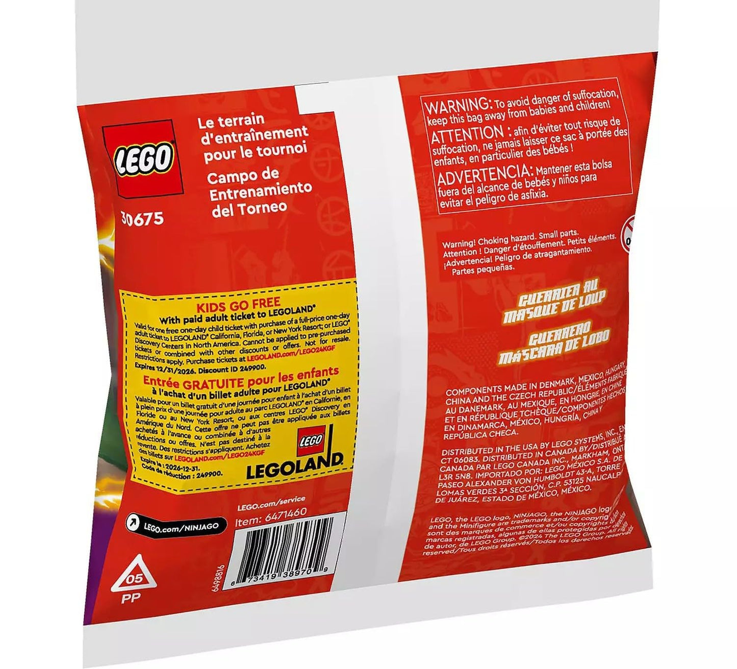 LEGO 30675 NINJAGO Tournament Training Ground Building Set (Polybag)