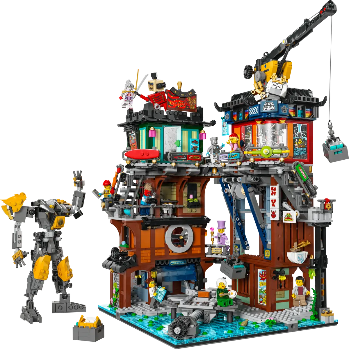 LEGO 71837 NINJAGO City Workshops (3244 Pieces)